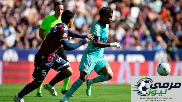 تقييم صادم لحكم مباراة برشلونة وليفانتي.. أخطاء بالجملة وركلة جزاء «وهمية»