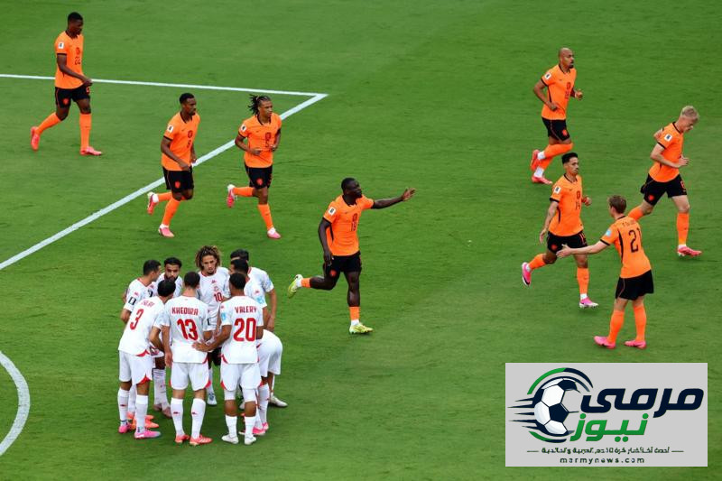 كأس العالم: هولندا تفوز على تونس 3-1 وتتأهل إلى دور الـ32