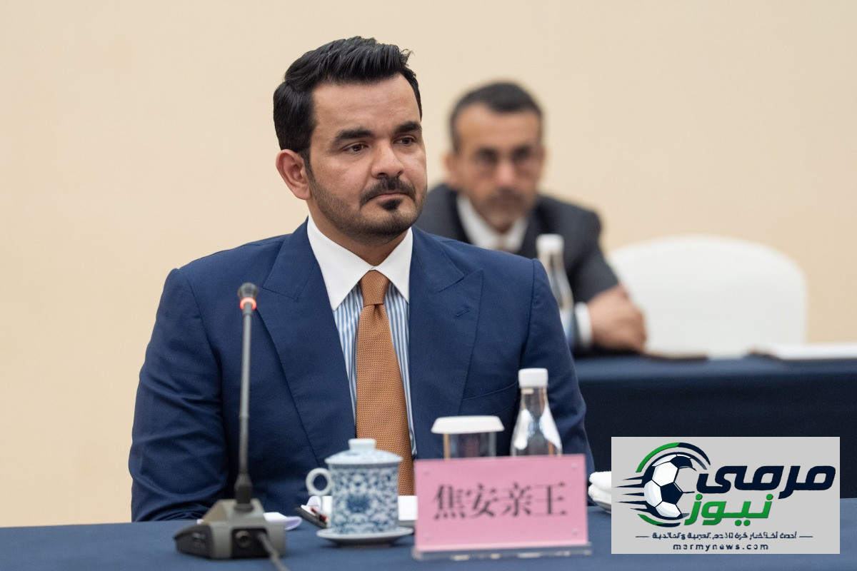 رئيس المجلس الأولمبي الآسيوي يجتمع مع عضو مجلس الدولة بالصين