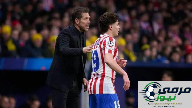 حقيقة اعتذار جوليان ألفاريز لنادي أتلتيكو مدريد